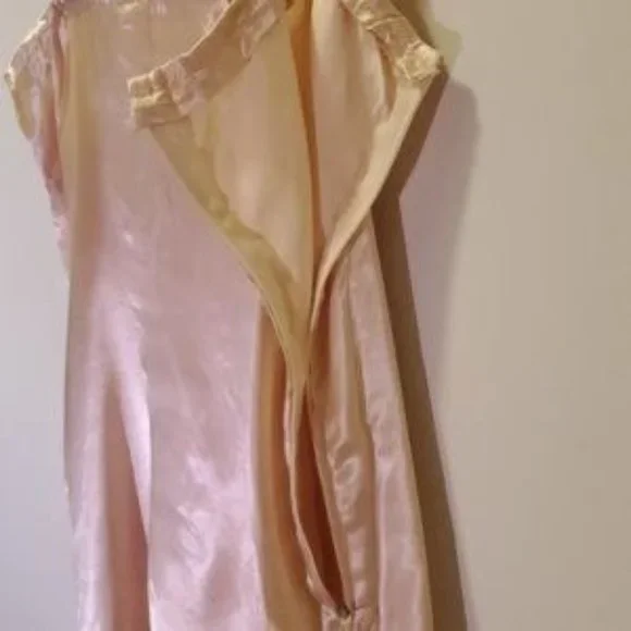 Vintage Satin Dress Long - Picture 5 of 11